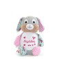Preview: Hase Stofftier bestickt mit Namen